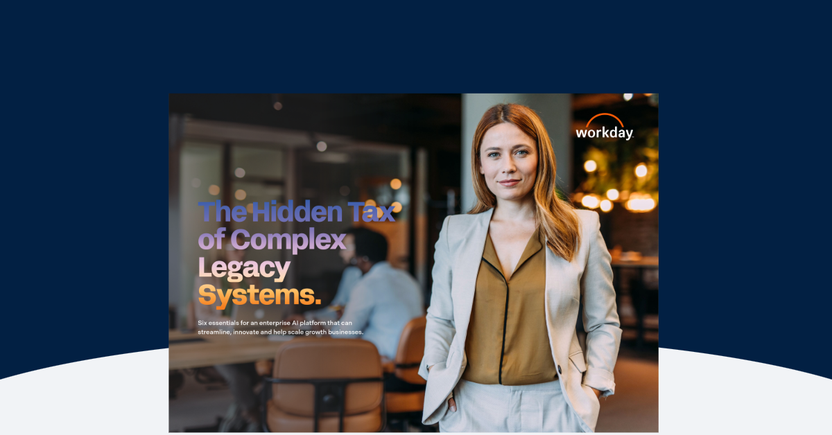One Lineage Workday The Hidden Tax of Complex Legacy Systems | Workday