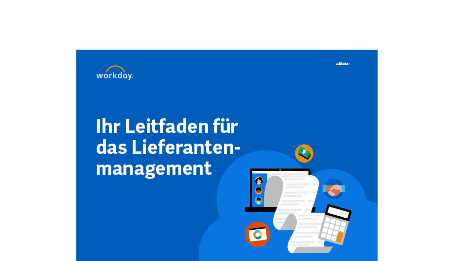 Supplier Management Guide Workday DE