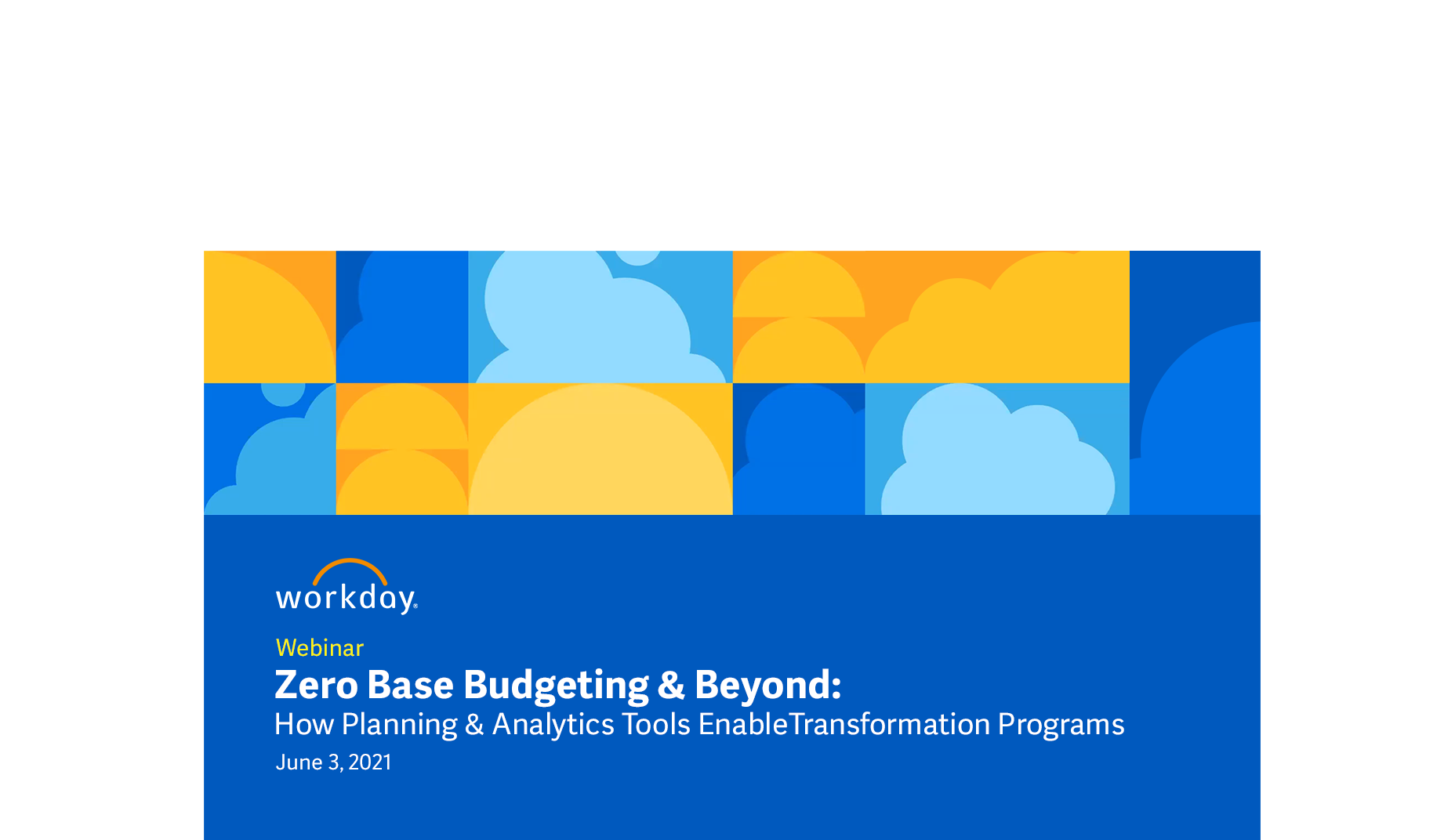 ZeroBased Budgeting (ZBB) Workday US