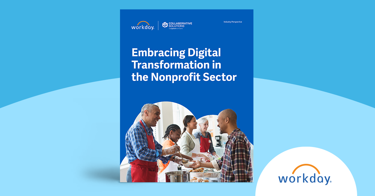 Embracing Digital Transformation In The Nonprofit Sector Workday Us 2104