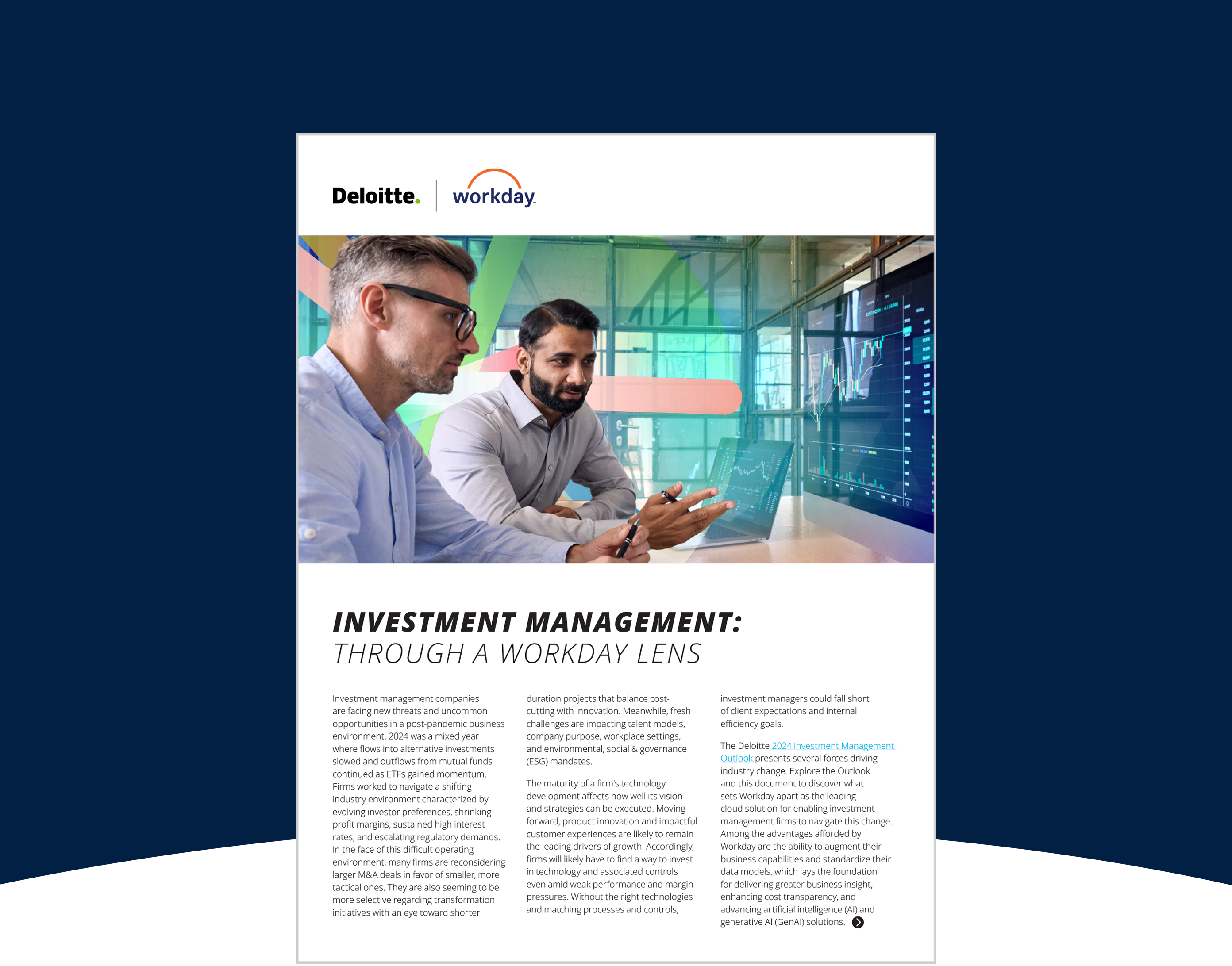Investment Management: Through a Workday Lens | Workday