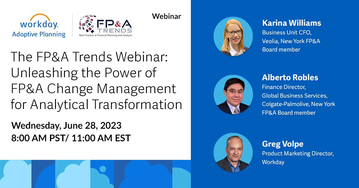 Unleash the Power of FP&A Change Management Workday US