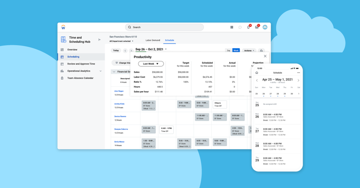 Workday Scheduling Helps Organizations Balance People’s Needs | Workday