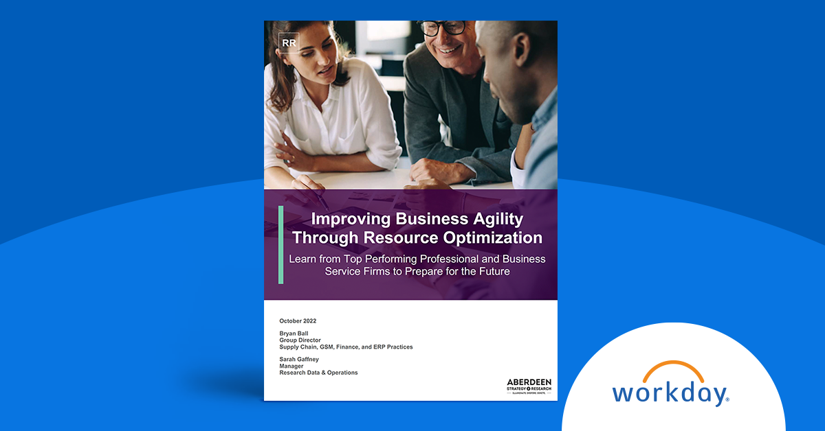 Improving Business Agility Through Resource Optimization | Workday US